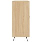vidaXL Ντουλάπι Sonoma δρυς 90x34x80 εκ. Επεξεργασμένο Ξύλο