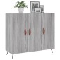 vidaXL Ντουλάπι Γκρι Sonoma 90 x 34 x 80 εκ. από Επεξεργασμένο Ξύλο