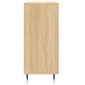 vidaXL Ντουλάπι Sonoma δρυς 90x34x80 εκ. Επεξεργασμένο Ξύλο