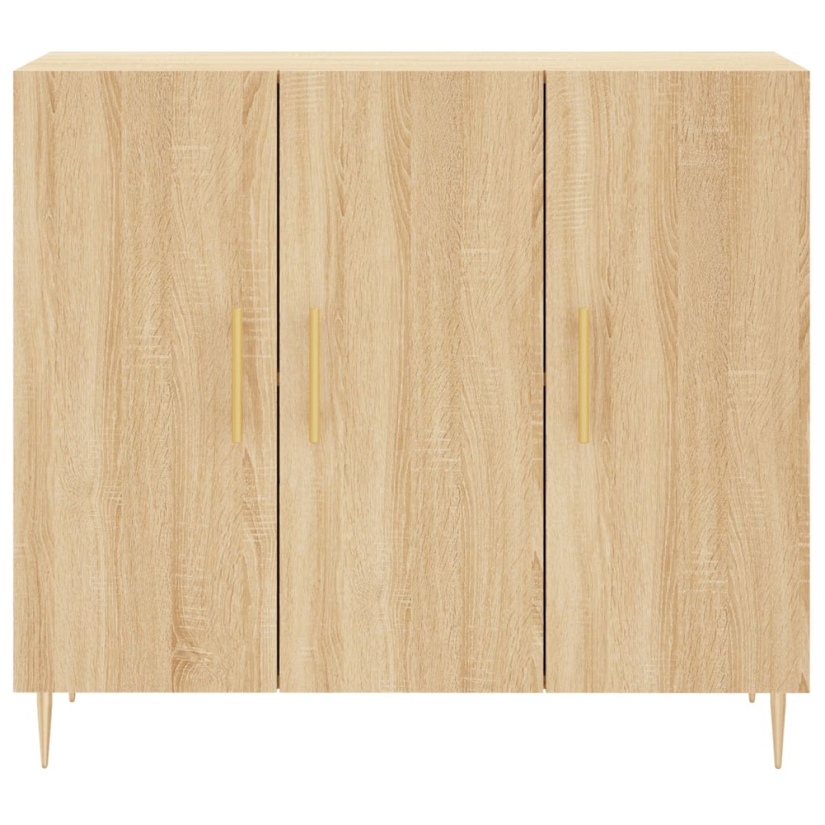 vidaXL Ντουλάπι Sonoma δρυς 90x34x80 εκ. Επεξεργασμένο Ξύλο