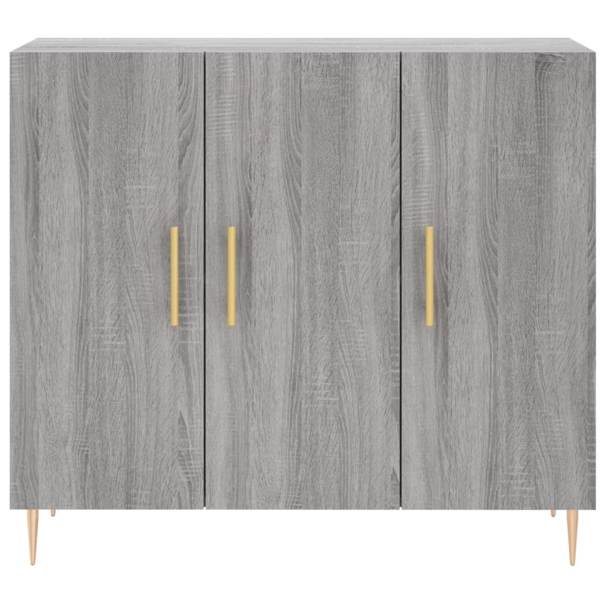 vidaXL Ντουλάπι Γκρι Sonoma 90 x 34 x 80 εκ. από Επεξεργασμένο Ξύλο
