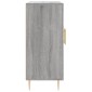 vidaXL Ντουλάπι Γκρι Sonoma 90 x 34 x 80 εκ. από Επεξεργασμένο Ξύλο