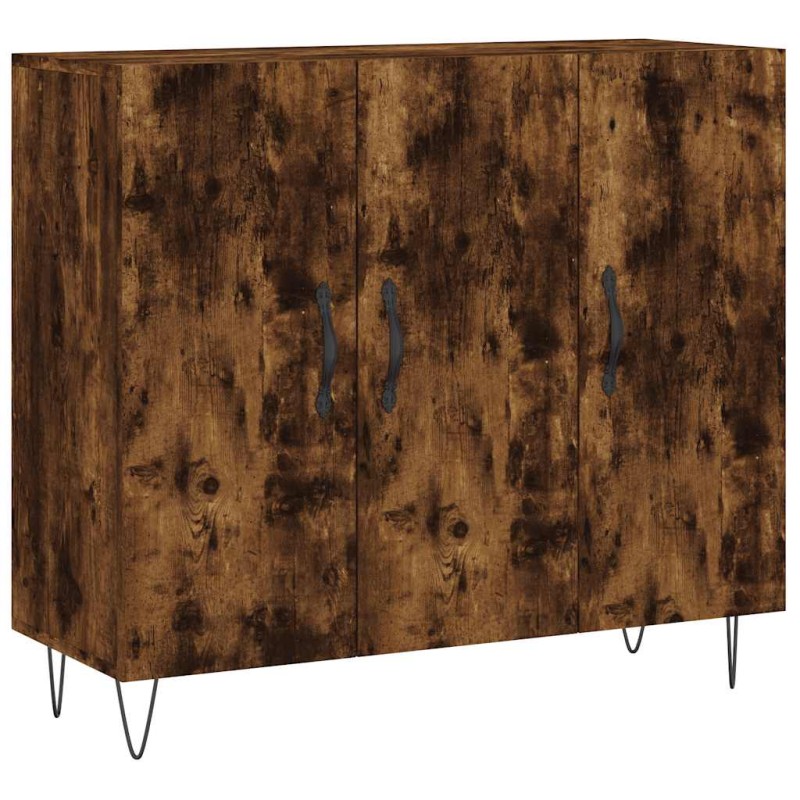 vidaXL Ντουλάπι Καπνιστή Δρυς 90x34x80 εκ. Επεξεργασμένο Ξύλο