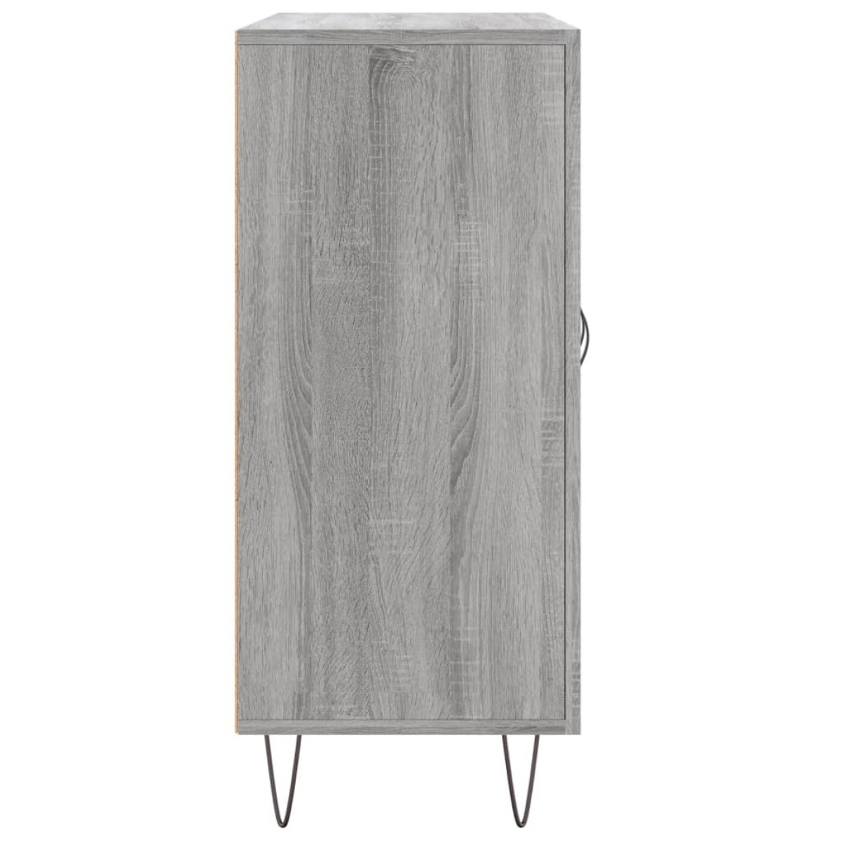 vidaXL Ντουλάπι Γκρι Sonoma 90 x 34 x 80 εκ. από Επεξεργασμένο Ξύλο
