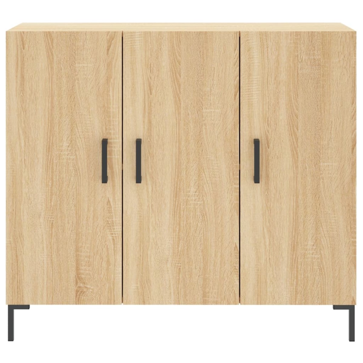vidaXL Ντουλάπι Sonoma δρυς 90x34x80 εκ. Επεξεργασμένο Ξύλο