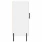 vidaXL Μπουφές Λευκός 90 x 34 x 80 εκ. από Επεξεργασμένο Ξύλο