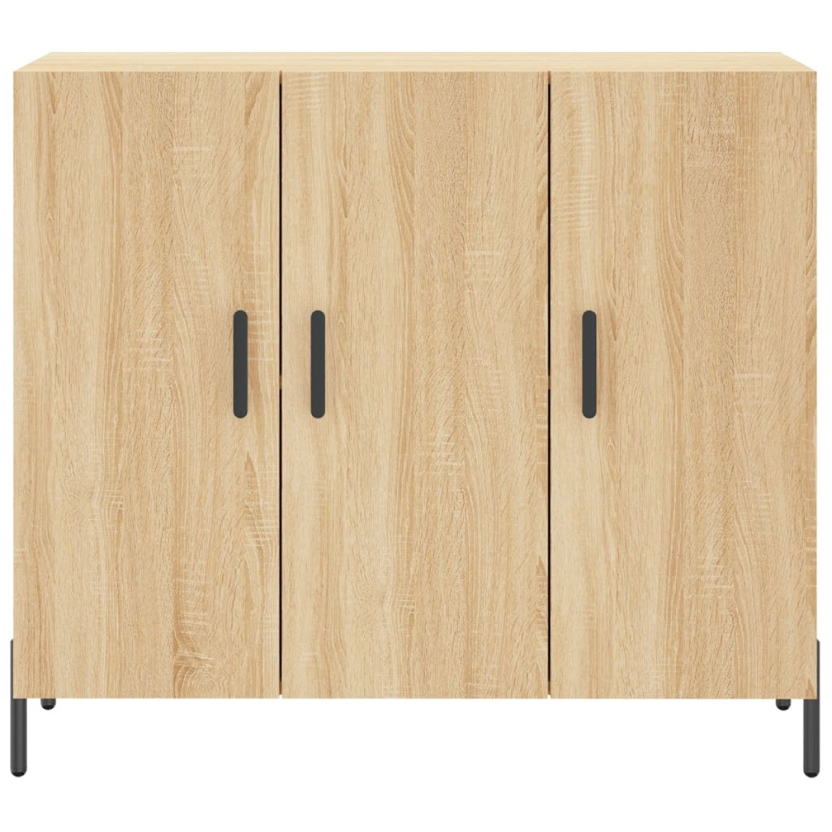 vidaXL Ντουλάπι Sonoma δρυς 90x34x80 εκ. Επεξεργασμένο Ξύλο