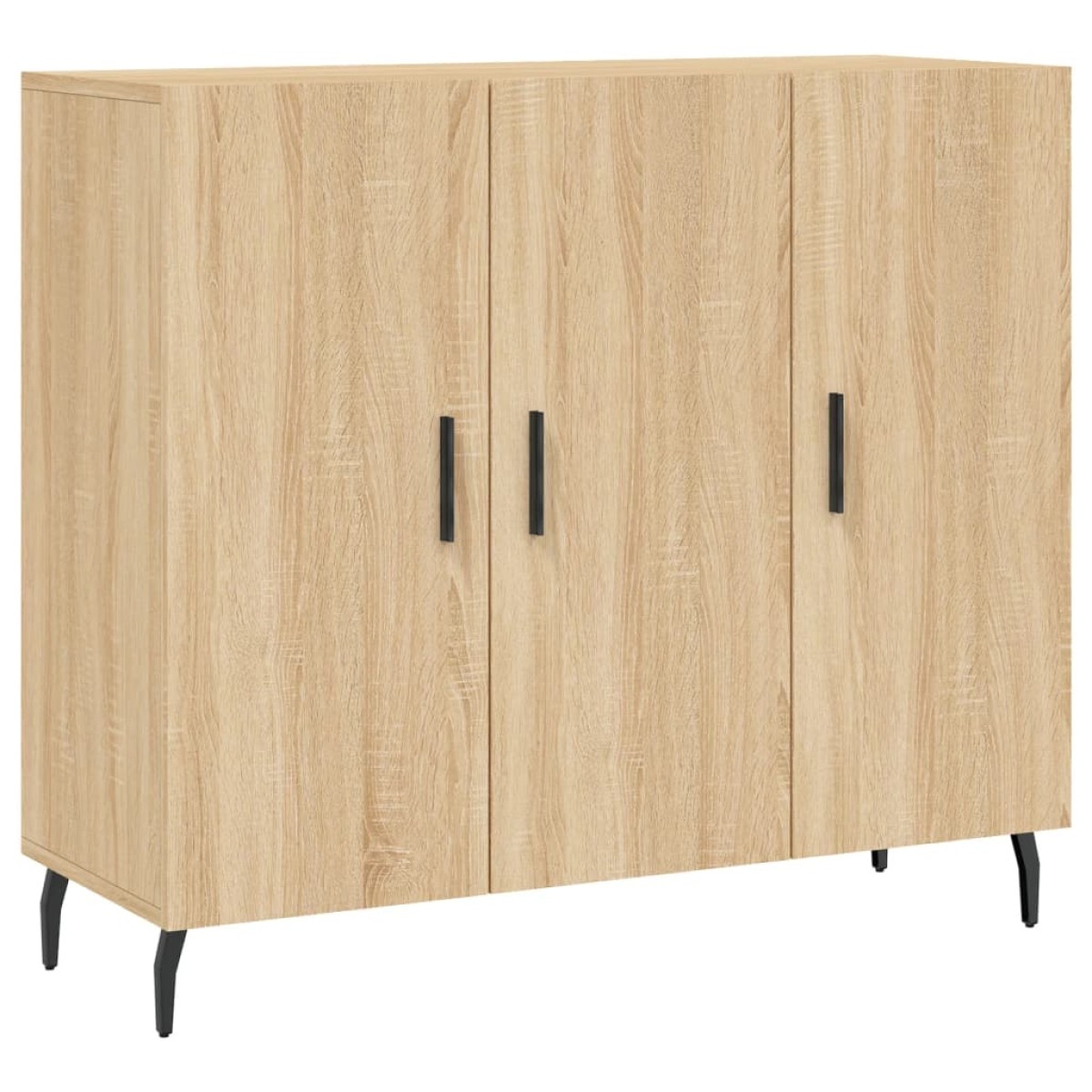 vidaXL Ντουλάπι Sonoma δρυς 90x34x80 εκ. Επεξεργασμένο Ξύλο