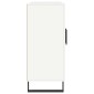 vidaXL Μπουφές Λευκός 90 x 34 x 80 εκ. από Επεξεργασμένο Ξύλο