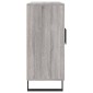 vidaXL Ντουλάπι Γκρι Sonoma 90 x 34 x 80 εκ. από Επεξεργασμένο Ξύλο