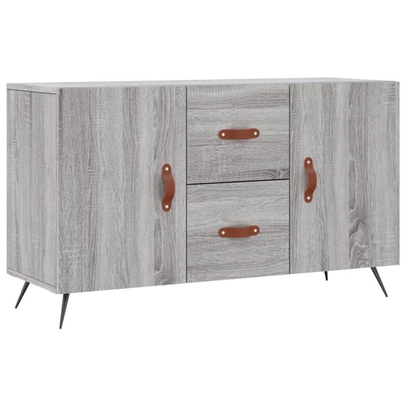 vidaXL Μπουφές Γκρι Sonoma 100 x 36 x 60 εκ. από Επεξεργασμένο Ξύλο