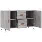 vidaXL Μπουφές Γκρι Sonoma 100 x 36 x 60 εκ. από Επεξεργασμένο Ξύλο