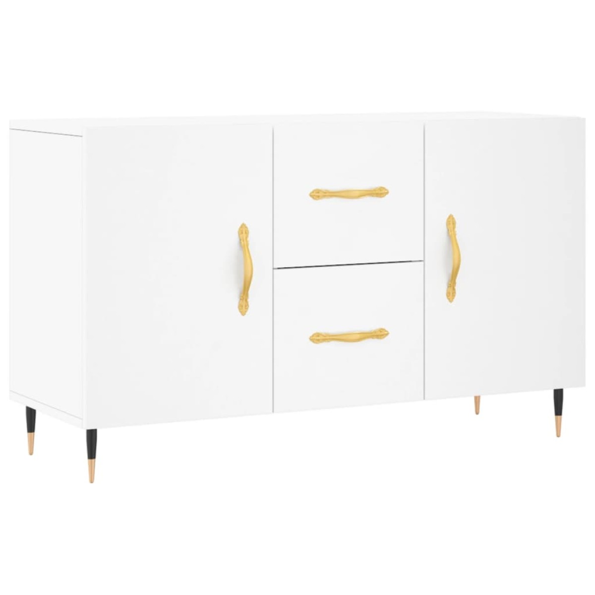 vidaXL Ντουλάπι Λευκό 100 x 36 x60 εκ. Επεξεργασμένο Ξύλο
