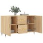 vidaXL Ντουλάπι Sonoma Δρυς 100x36x60 εκ. από Επεξεργασμένο Ξύλο