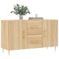 vidaXL Ντουλάπι Sonoma Δρυς 100x36x60 εκ. από Επεξεργασμένο Ξύλο