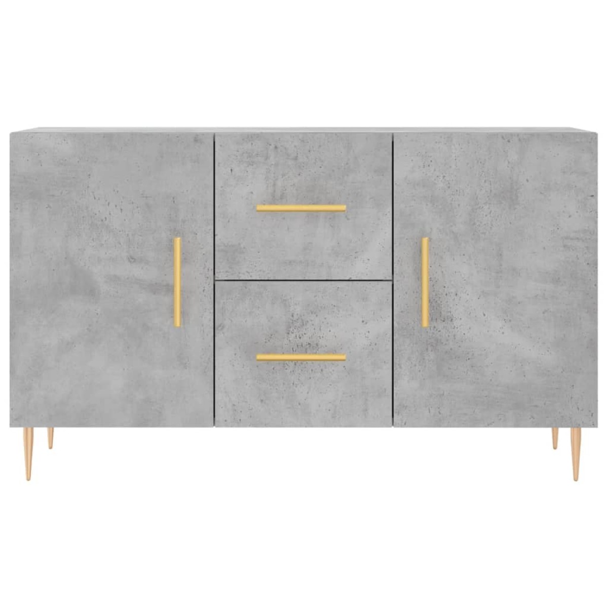 vidaXL Ντουλάπι Γκρι Σκυροδέματος 100 x 36 x 60 εκ. Επεξεργασμένο Ξύλο