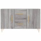 vidaXL Μπουφές Γκρι Sonoma 100 x 36 x 60 εκ. από Επεξεργασμένο Ξύλο