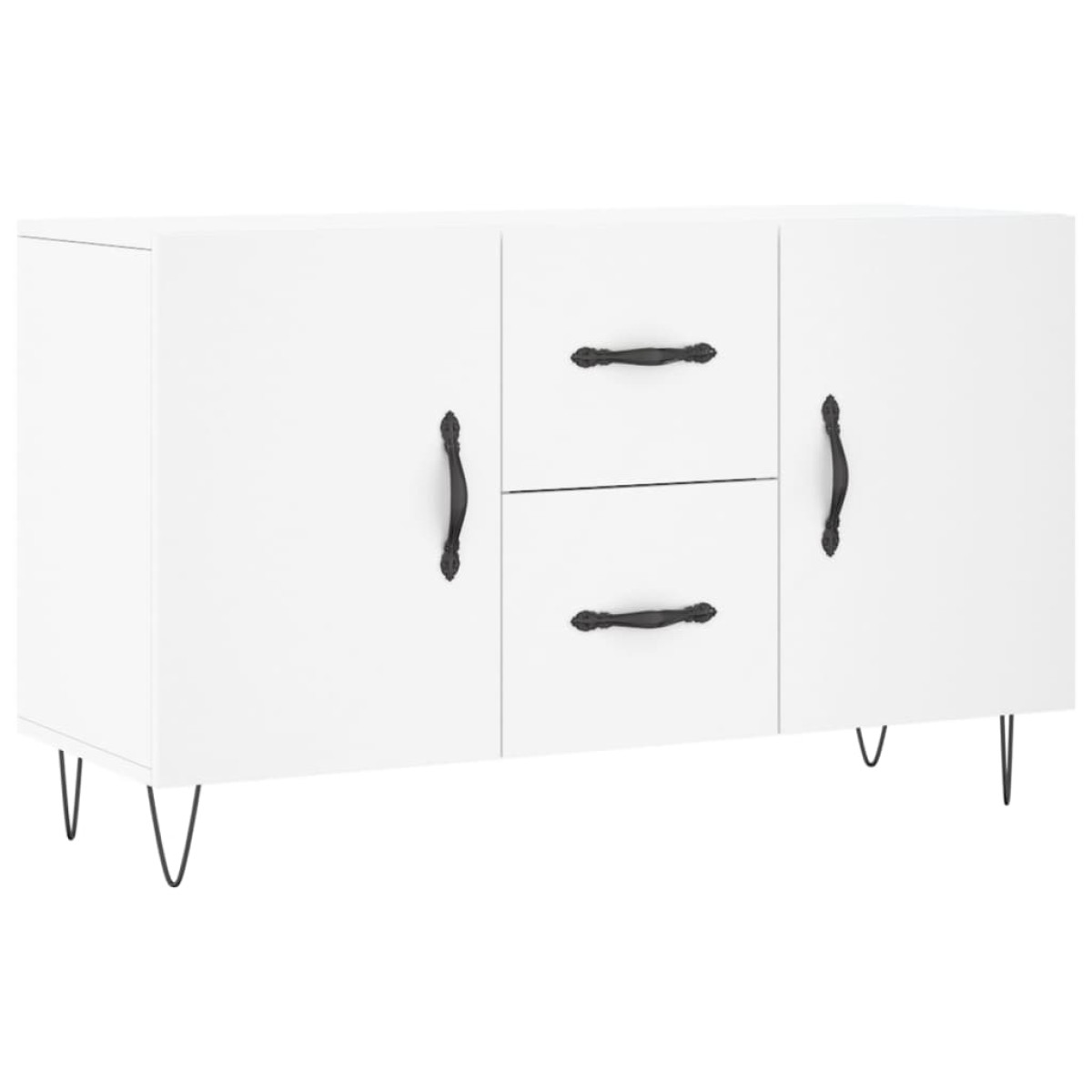 vidaXL Ντουλάπι Λευκό 100 x 36 x60 εκ. Επεξεργασμένο Ξύλο