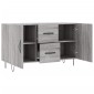 vidaXL Μπουφές Γκρι Sonoma 100 x 36 x 60 εκ. από Επεξεργασμένο Ξύλο