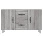 vidaXL Μπουφές Γκρι Sonoma 100 x 36 x 60 εκ. από Επεξεργασμένο Ξύλο