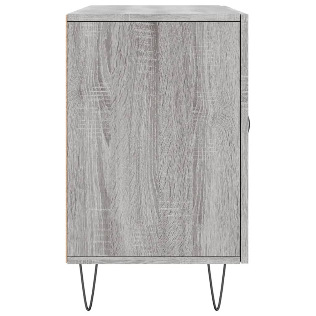 vidaXL Μπουφές Γκρι Sonoma 100 x 36 x 60 εκ. από Επεξεργασμένο Ξύλο