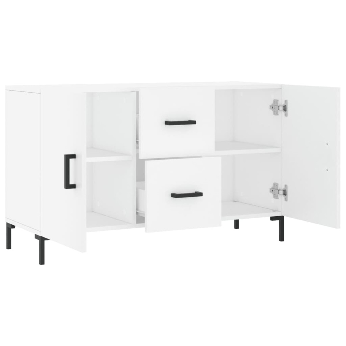 vidaXL Ντουλάπι Λευκό 100 x 36 x60 εκ. Επεξεργασμένο Ξύλο