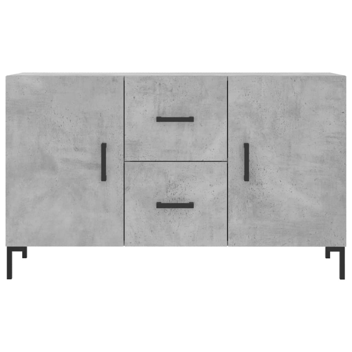 vidaXL Ντουλάπι Γκρι Σκυροδέματος 100 x 36 x 60 εκ. Επεξεργασμένο Ξύλο
