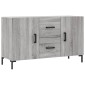 vidaXL Μπουφές Γκρι Sonoma 100 x 36 x 60 εκ. από Επεξεργασμένο Ξύλο