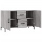 vidaXL Μπουφές Γκρι Sonoma 100 x 36 x 60 εκ. από Επεξεργασμένο Ξύλο