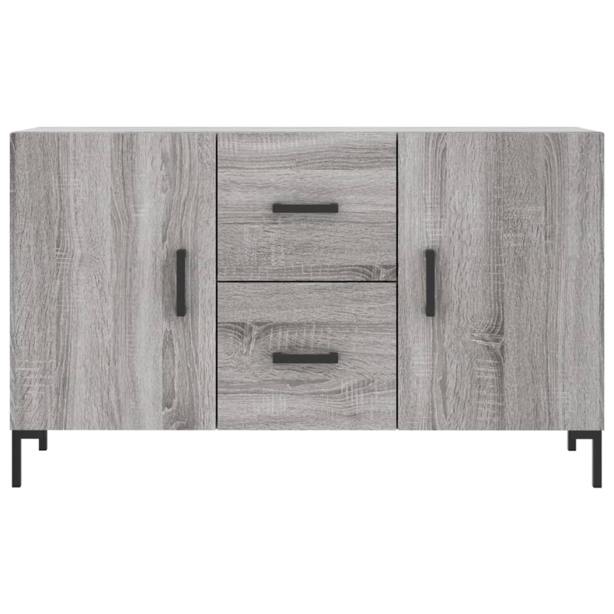 vidaXL Μπουφές Γκρι Sonoma 100 x 36 x 60 εκ. από Επεξεργασμένο Ξύλο
