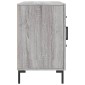vidaXL Μπουφές Γκρι Sonoma 100 x 36 x 60 εκ. από Επεξεργασμένο Ξύλο