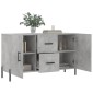 vidaXL Ντουλάπι Γκρι Σκυροδέματος 100 x 36 x 60 εκ. Επεξεργασμένο Ξύλο
