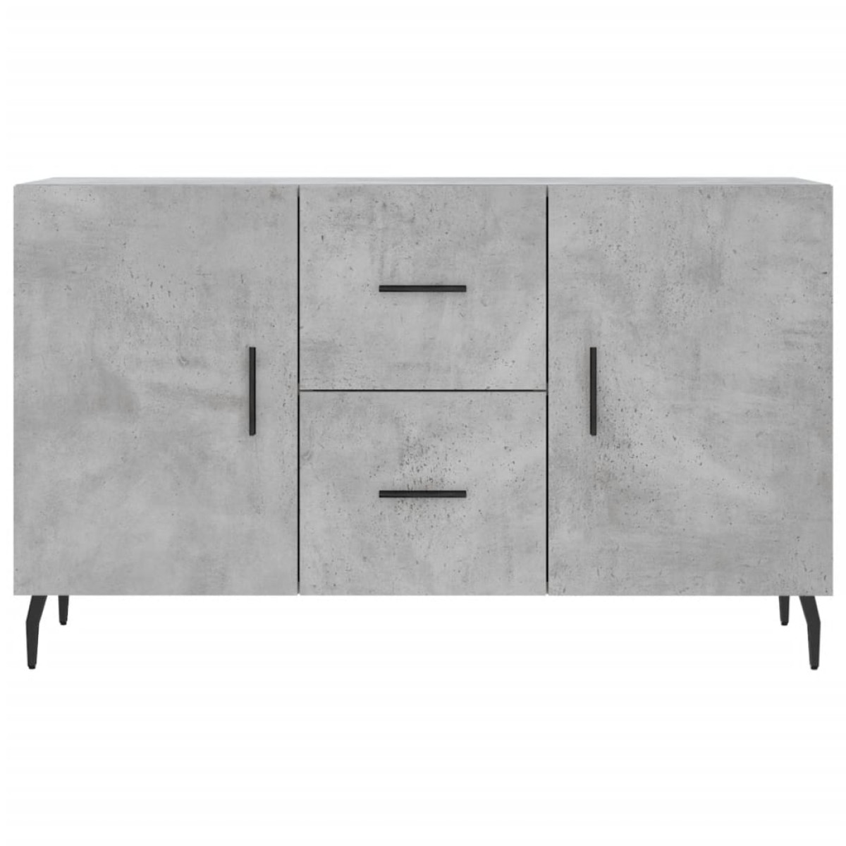 vidaXL Ντουλάπι Γκρι Σκυροδέματος 100 x 36 x 60 εκ. Επεξεργασμένο Ξύλο
