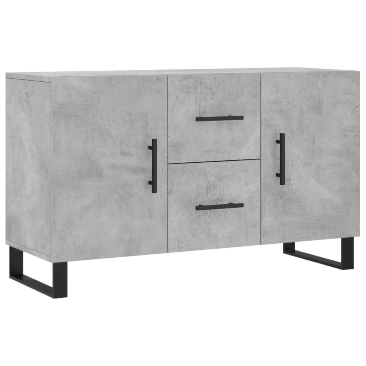 vidaXL Ντουλάπι Γκρι Σκυροδέματος 100 x 36 x 60 εκ. Επεξεργασμένο Ξύλο
