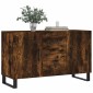 vidaXL Μπουφές Καπνιστή Δρυς 100 x 36 x 60 εκ. Επεξεργασμένο Ξύλο