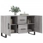 vidaXL Μπουφές Γκρι Sonoma 100 x 36 x 60 εκ. από Επεξεργασμένο Ξύλο