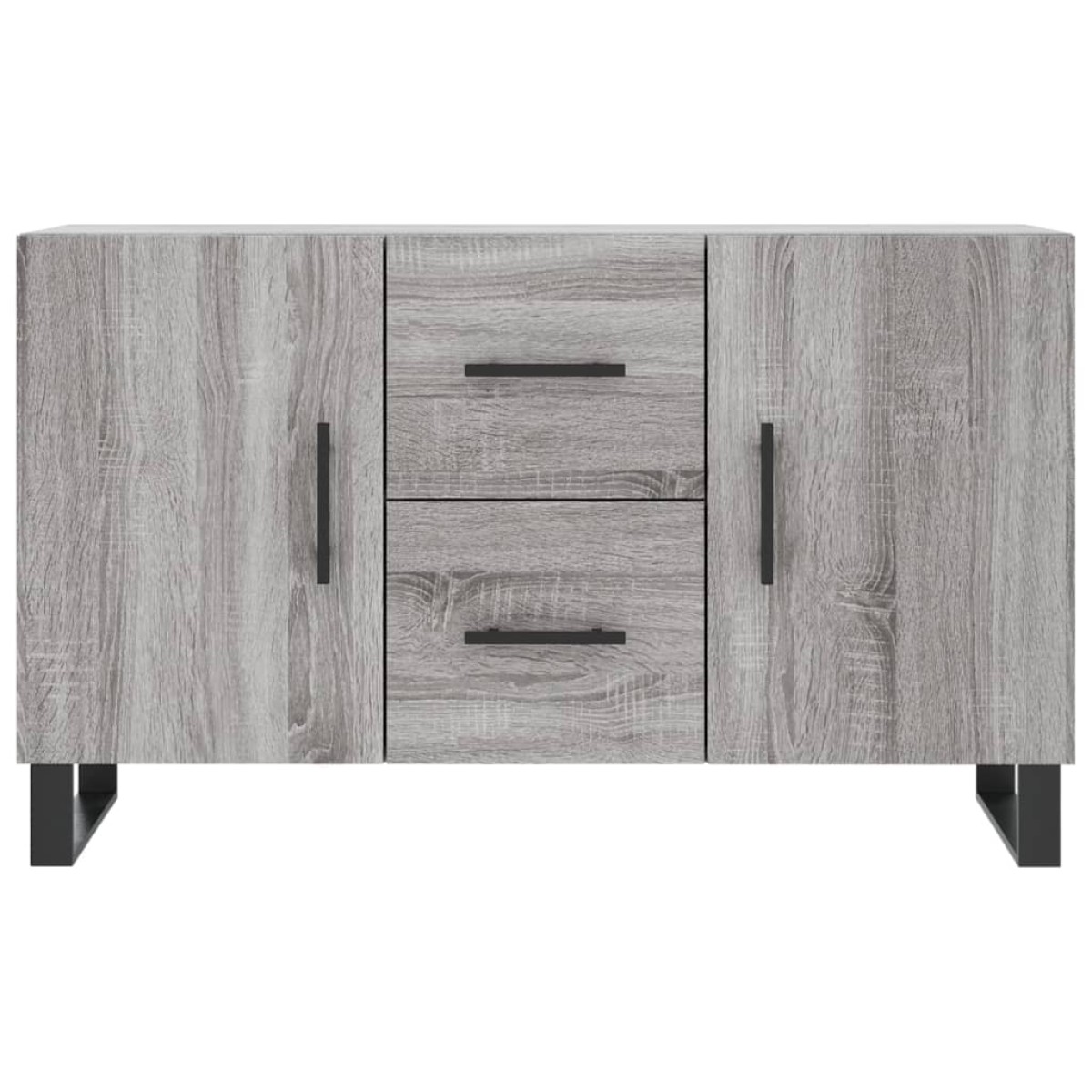 vidaXL Μπουφές Γκρι Sonoma 100 x 36 x 60 εκ. από Επεξεργασμένο Ξύλο