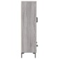 vidaXL Ντουλάπα Γκρι Sonoma 69,5 x 31 x 115 εκ. από Επεξεργασμένο Ξύλο