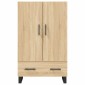 vidaXL Ντουλάπα Sonoma Δρυς 69,5 x 31 x 115 εκ. από Επεξεργασμένο Ξύλο