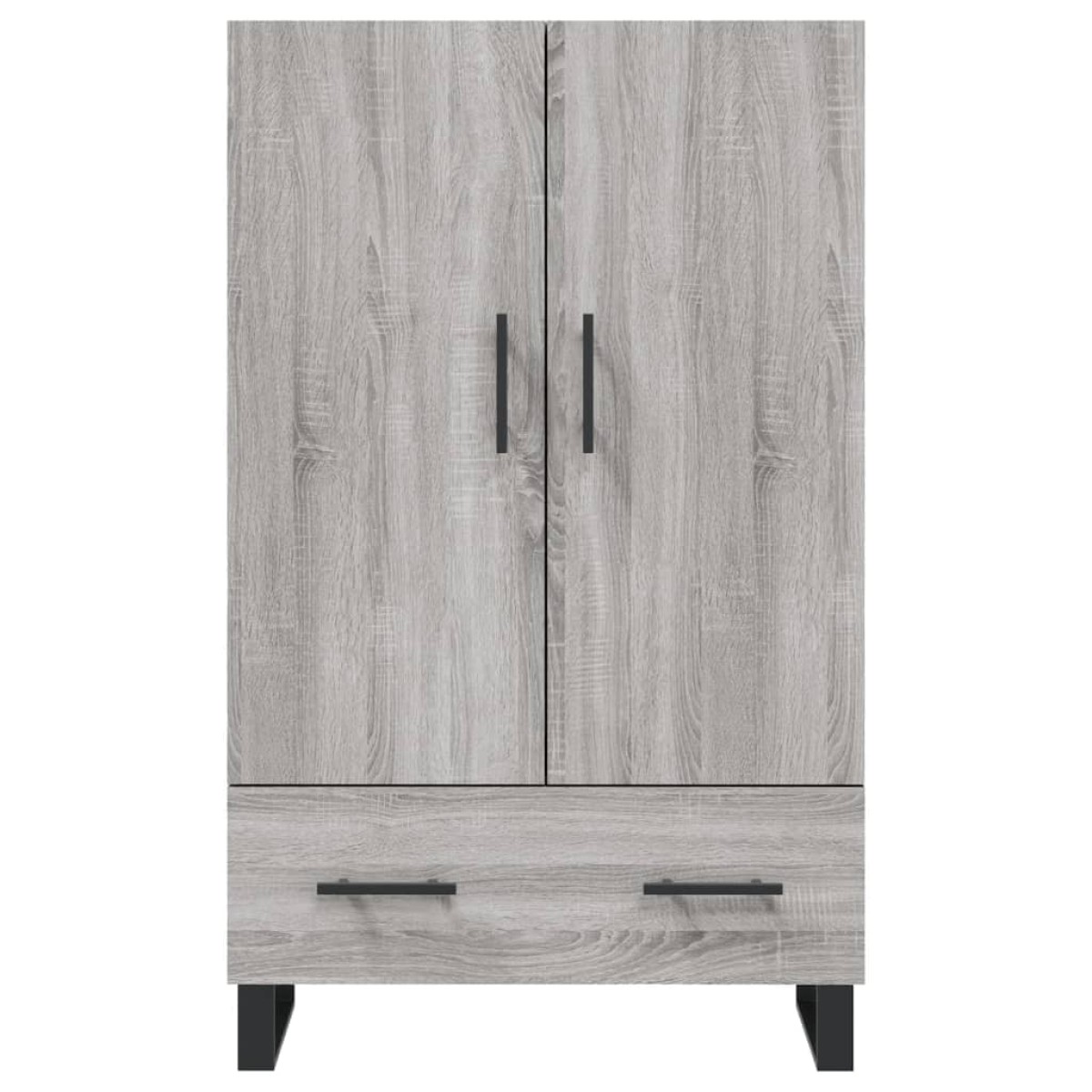 vidaXL Ντουλάπα Γκρι Sonoma 69,5 x 31 x 115 εκ. από Επεξεργασμένο Ξύλο
