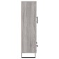 vidaXL Ντουλάπα Γκρι Sonoma 69,5 x 31 x 115 εκ. από Επεξεργασμένο Ξύλο