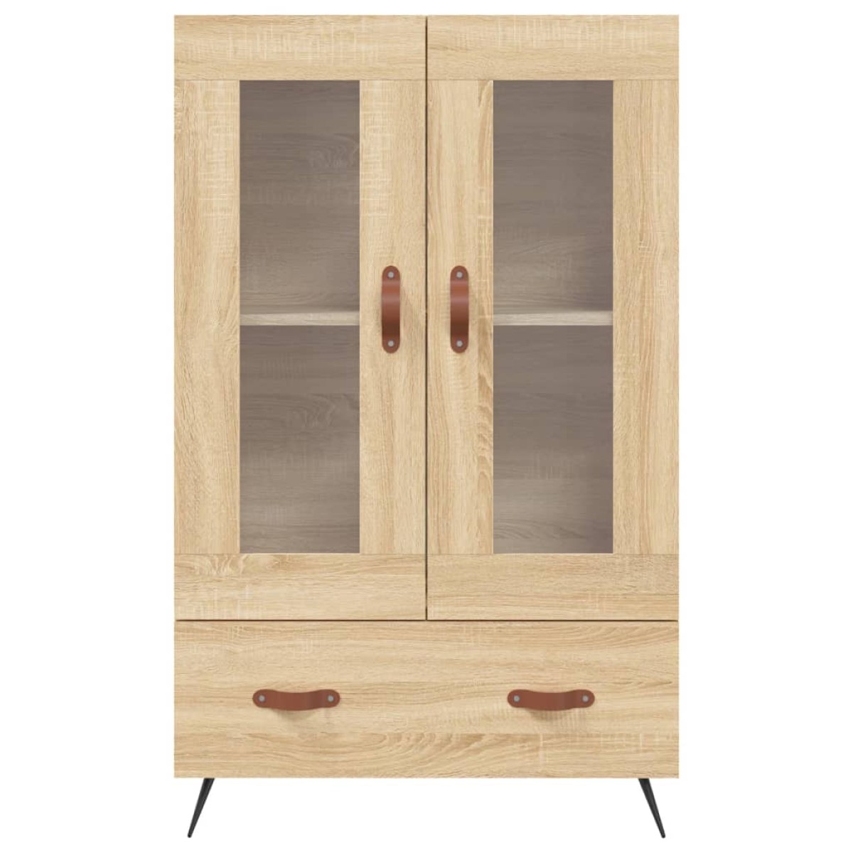 vidaXL Ντουλάπα Sonoma Δρυς 69,5 x 31 x 115 εκ. από Επεξεργασμένο Ξύλο
