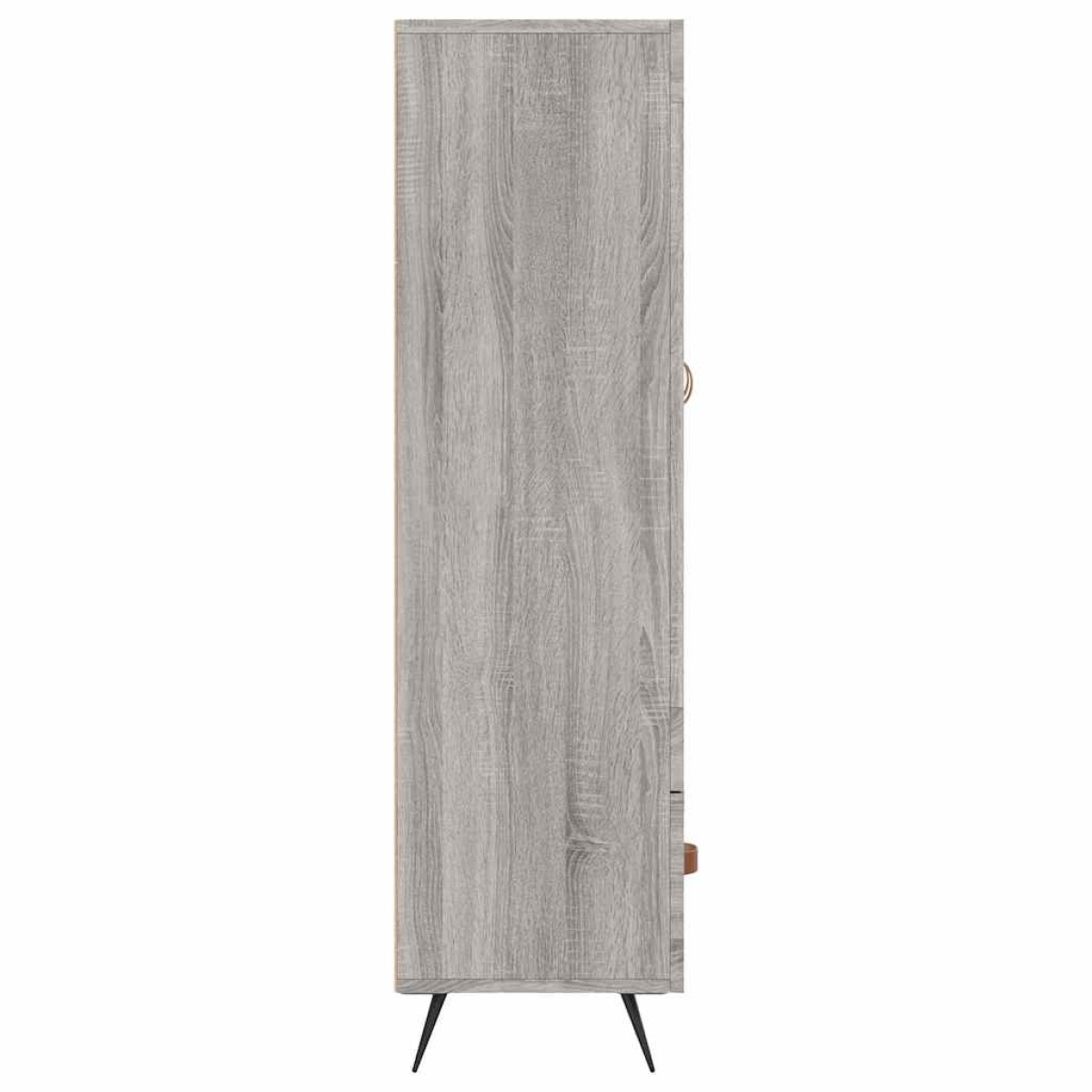 vidaXL Ντουλάπα Γκρι Sonoma 69,5 x 31 x 115 εκ. από Επεξεργασμένο Ξύλο