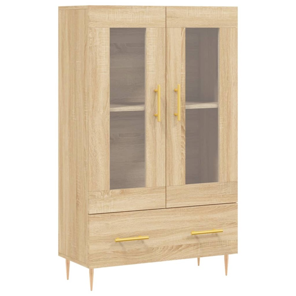 vidaXL Ντουλάπα Sonoma Δρυς 69,5 x 31 x 115 εκ. από Επεξεργασμένο Ξύλο