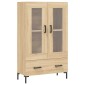 vidaXL Ντουλάπα Sonoma Δρυς 69,5 x 31 x 115 εκ. από Επεξεργασμένο Ξύλο