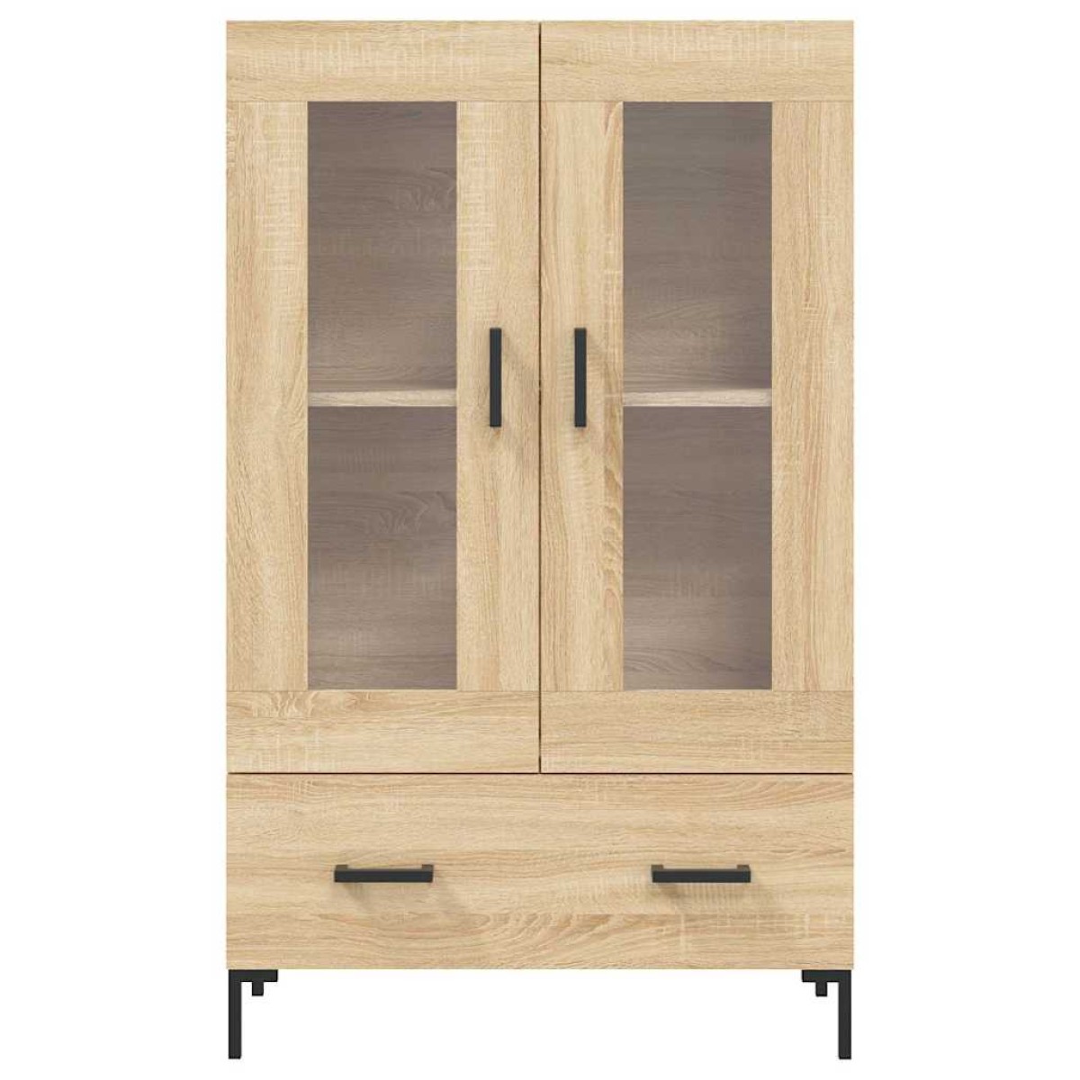 vidaXL Ντουλάπα Sonoma Δρυς 69,5 x 31 x 115 εκ. από Επεξεργασμένο Ξύλο