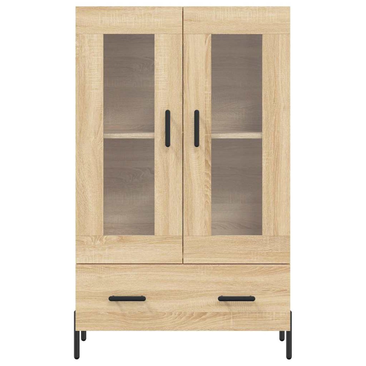 vidaXL Ντουλάπα Sonoma Δρυς 69,5 x 31 x 115 εκ. από Επεξεργασμένο Ξύλο