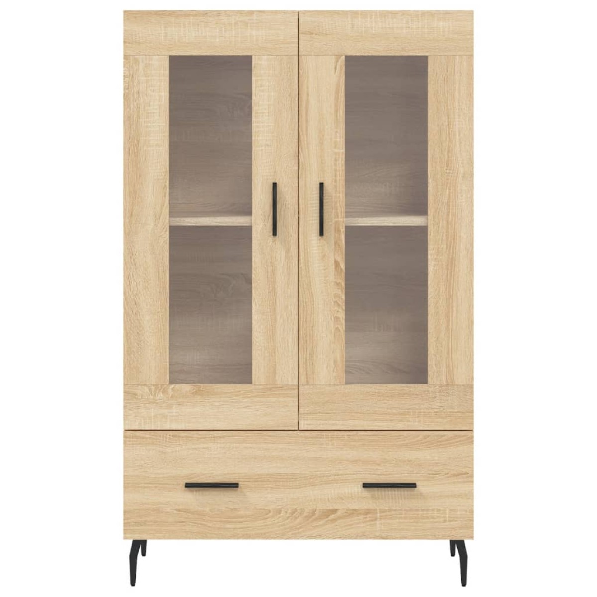 vidaXL Ντουλάπα Sonoma Δρυς 69,5 x 31 x 115 εκ. από Επεξεργασμένο Ξύλο