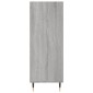 vidaXL Βιβλιοθήκη Γκρι Sonoma 69,5 x 32,5 x 90 εκ. από Επεξεργ. Ξύλο
