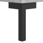 vidaXL Βιβλιοθήκη Γκρι Σκυροδέματος 69,5 x 32,5 x 90 εκ. Επεξεργ. Ξύλο